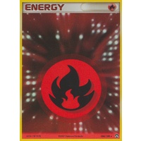 Fire Energy 104/108 EX Power Keepers Holo Rare Pokemon Card NEAR MINT TCG