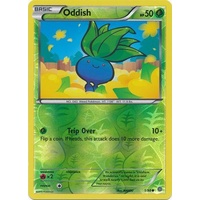Oddish 1/98 XY Ancient Origins Reverse Holo Common Pokemon Card NEAR MINT TCG