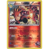 Team Magma's Camerupt 2/34 XY Double Crisis Reverse Holo Rare Pokemon Card NEAR MINT TCG