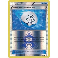 Team Aqua's Great Ball 27/34 XY Double Crisis Reverse Holo Uncommon Trainer Pokemon Card NEAR MINT TCG
