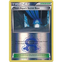 Team Aqua's Secret Base 28/34 XY Double Crisis Reverse Holo Uncommon Trainer Pokemon Card NEAR MINT TCG