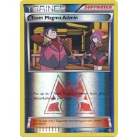 Team Magma Admin 29/34 XY Double Crisis Reverse Holo Uncommon Trainer Pokemon Card NEAR MINT TCG