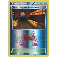 Team Magma's Secret Base 32/34 XY Double Crisis Reverse Holo Uncommon Trainer Pokemon Card NEAR MINT TCG