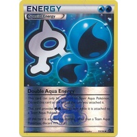 Double Aqua Energy 33/34 XY Double Crisis Reverse Holo Uncommon Pokemon Card NEAR MINT TCG
