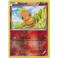 Torchic 12/111 XY Furious Fists Reverse Holo Common Pokemon Card NEAR MINT TCG