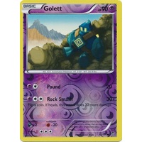 Golett 42/111 XY Furious Fists Reverse Holo Common Pokemon Card NEAR MINT TCG