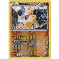 Makuhita 51/111 XY Furious Fists Reverse Holo Common Pokemon Card NEAR MINT TCG