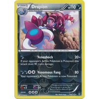 Drapion 65/111 XY Furious Fists Reverse Holo Rare Pokemon Card NEAR MINT TCG