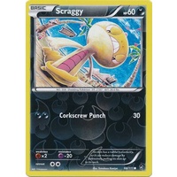 Scraggy 66/111 XY Furious Fists Reverse Holo Common Pokemon Card NEAR MINT TCG