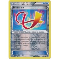 Focus Sash 91/111 XY Furious Fists Reverse Holo Uncommon Trainer Pokemon Card NEAR MINT TCG