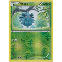 Pineco 4/106 XY Flashfire Reverse Holo Common Pokemon Card NEAR MINT TCG