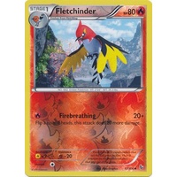 Fletchinder 17/106 XY Flashfire Reverse Holo Uncommon Pokemon Card NEAR MINT TCG