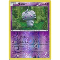 Espurr 42/106 XY Flashfire Reverse Holo Common Pokemon Card NEAR MINT TCG