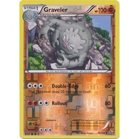 Graveler 46/106 XY Flashfire Reverse Holo Uncommon Pokemon Card NEAR MINT TCG