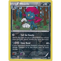 Weavile 52/106 XY Flashfire Reverse Holo Rare Pokemon Card NEAR MINT TCG