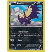 Stunky 53/106 XY Flashfire Reverse Holo Common Pokemon Card NEAR MINT TCG