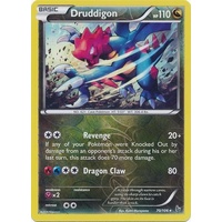 Druddigon 70/106 XY Flashfire Reverse Holo Rare Pokemon Card NEAR MINT TCG