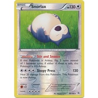 Snorlax 80/106 XY Flashfire Reverse Holo Rare Pokemon Card NEAR MINT TCG