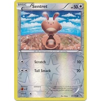Sentret 81/106 XY Flashfire Reverse Holo Common Pokemon Card NEAR MINT TCG