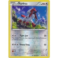 Furfrou 87/106 XY Flashfire Reverse Holo Uncommon Pokemon Card NEAR MINT TCG