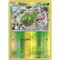 Burmy 2/124 XY Fates Collide Reverse Holo Common Pokemon Card NEAR MINT TCG