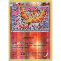 Moltres 9/124 XY Fates Collide Reverse Holo Rare Pokemon Card NEAR MINT TCG