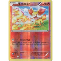 Fennekin 11/124 XY Fates Collide Reverse Holo Common Pokemon Card NEAR MINT TCG