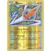 Rotom 24/124 XY Fates Collide Reverse Holo Rare Pokemon Card NEAR MINT TCG