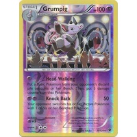 Grumpig 31/124 XY Fates Collide Reverse Holo Rare Pokemon Card NEAR MINT TCG