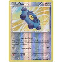 Bronzor 60/124 XY Fates Collide Reverse Holo Common Pokemon Card NEAR MINT TCG