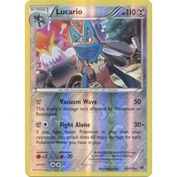 Lucario 63/124 XY Fates Collide Reverse Holo Rare Pokemon Card NEAR MINT TCG