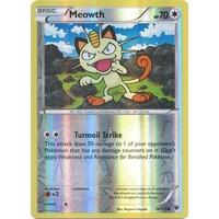 Meowth 74/124 XY Fates Collide Reverse Holo Common Pokemon Card NEAR MINT TCG