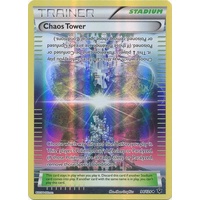 Chaos Tower 94/124 XY Fates Collide Reverse Holo Uncommon Trainer Pokemon Card NEAR MINT TCG