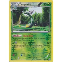 Serperior 8/113 BW Legendary Treasures Reverse Holo Rare Pokemon Card NEAR MINT TCG