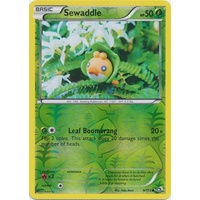 Sewaddle 9/113 BW Legendary Treasures Reverse Holo Common Pokemon Card NEAR MINT TCG