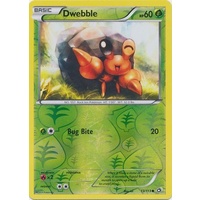 Dwebble 13/113 BW Legendary Treasures Reverse Holo Common Pokemon Card NEAR MINT TCG