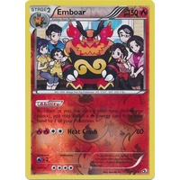 Emboar 27/113 BW Legendary Treasures Reverse Holo Rare Pokemon Card NEAR MINT TCG
