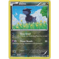Deino 97/113 BW Legendary Treasures Reverse Holo Common Pokemon Card NEAR MINT TCG
