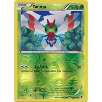 Yanma 3/119 XY Phantom Forces Reverse Holo Common Pokemon Card NEAR MINT TCG
