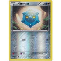 Bronzor 60/119 XY Phantom Forces Reverse Holo Common Pokemon Card NEAR MINT TCG