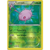 Cascoon 6/108 XY Roaring Skies Reverse Holo Common Pokemon Card NEAR MINT TCG