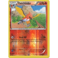 Fletchinder 14/108 XY Roaring Skies Reverse Holo Uncommon Pokemon Card NEAR MINT TCG