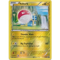 Voltorb 21/108 XY Roaring Skies Reverse Holo Common Pokemon Card NEAR MINT TCG