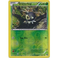 Scatterbug 15/146 XY Base Set Reverse Holo Common Pokemon Card NEAR MINT TCG