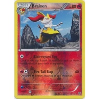 Braixen 25/146 XY Base Set Reverse Holo Uncommon Pokemon Card NEAR MINT TCG