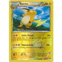 Raichu 43/146 XY Base Set Reverse Holo Rare Pokemon Card NEAR MINT TCG