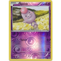 Spoink 49/146 XY Base Set Reverse Holo Common Pokemon Card NEAR MINT TCG