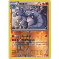 Rhydon 61/146 XY Base Set Reverse Holo Common Pokemon Card NEAR MINT TCG