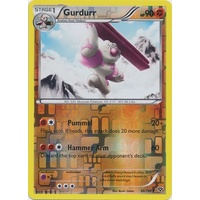 Gurdurr 66/146 XY Base Set Reverse Holo Uncommon Pokemon Card NEAR MINT TCG