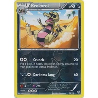 Krokorok 70/146 XY Base Set Reverse Holo Uncommon Pokemon Card NEAR MINT TCG